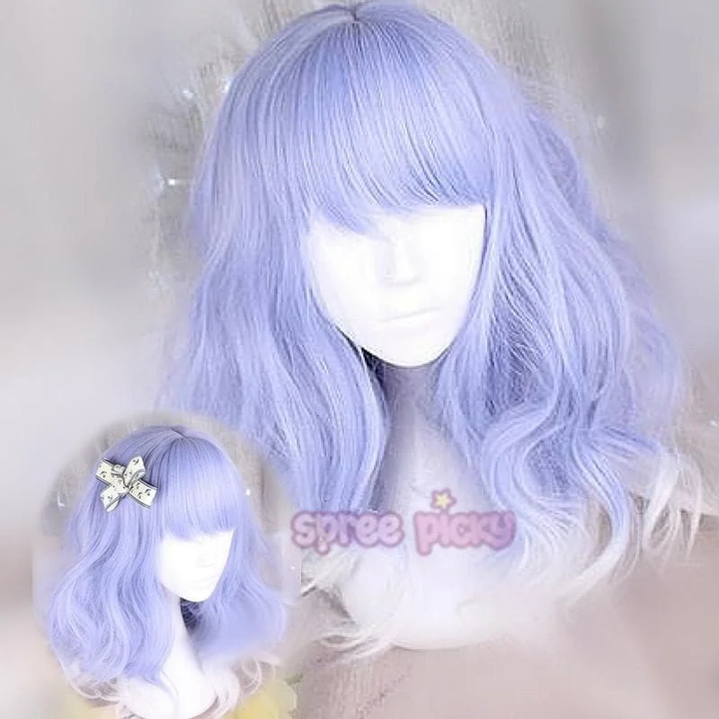 Lolita Purple Long Curly Hair Wig SP166827