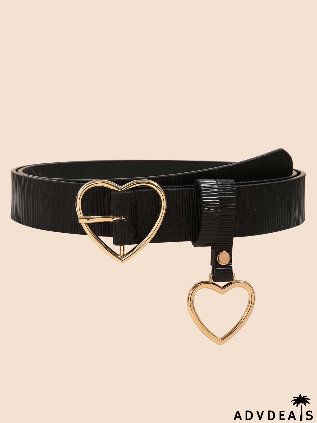 Heart Buckle Belt