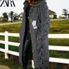 ZARA - CASACO DE L&Atilde; DE MALHA DE ALTA QUALIDADE