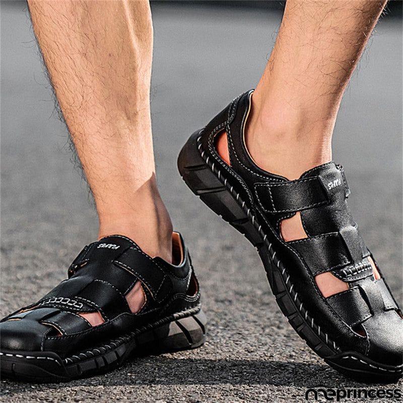 Fashion Leisure Large Size Outdoor Wear Men's Sandals