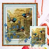 (Multi Style)Retro Poster Landscape-Full Embroidery 3 Strands 11CT Counted Cross Stitch-40*60CM-Large Size