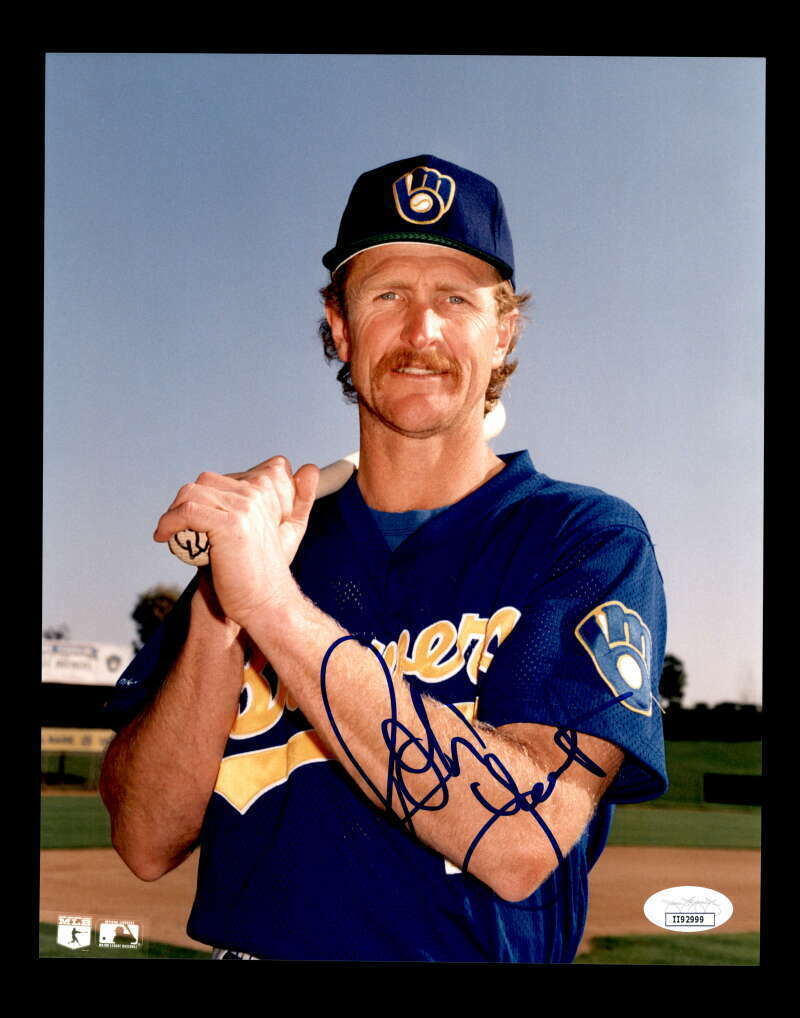 Robin Yount JSA Coa Hand Signed 8x10 Photo Poster painting Autograph