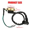 GREHUA Ignition Coil Starter Solenoid Voltage Regulator CDI Compatible with Tao tao Coolster 125cc 110cc 90cc Kazuma Baja Chinese ATV Quad 4 Wheeler SSR Lifan CRF70 4 Stroke Go Kart Dirt Bike Parts