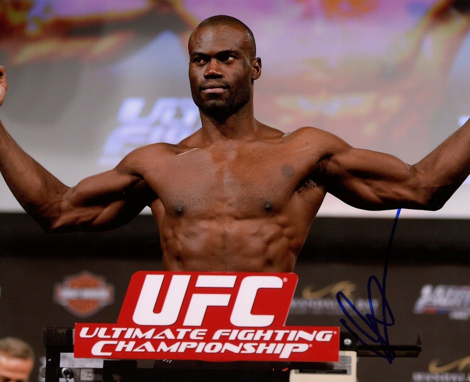 Uriah Hall UFC Autographed Signed 8x10 Photo Poster painting CFS The Ultimate Fighter