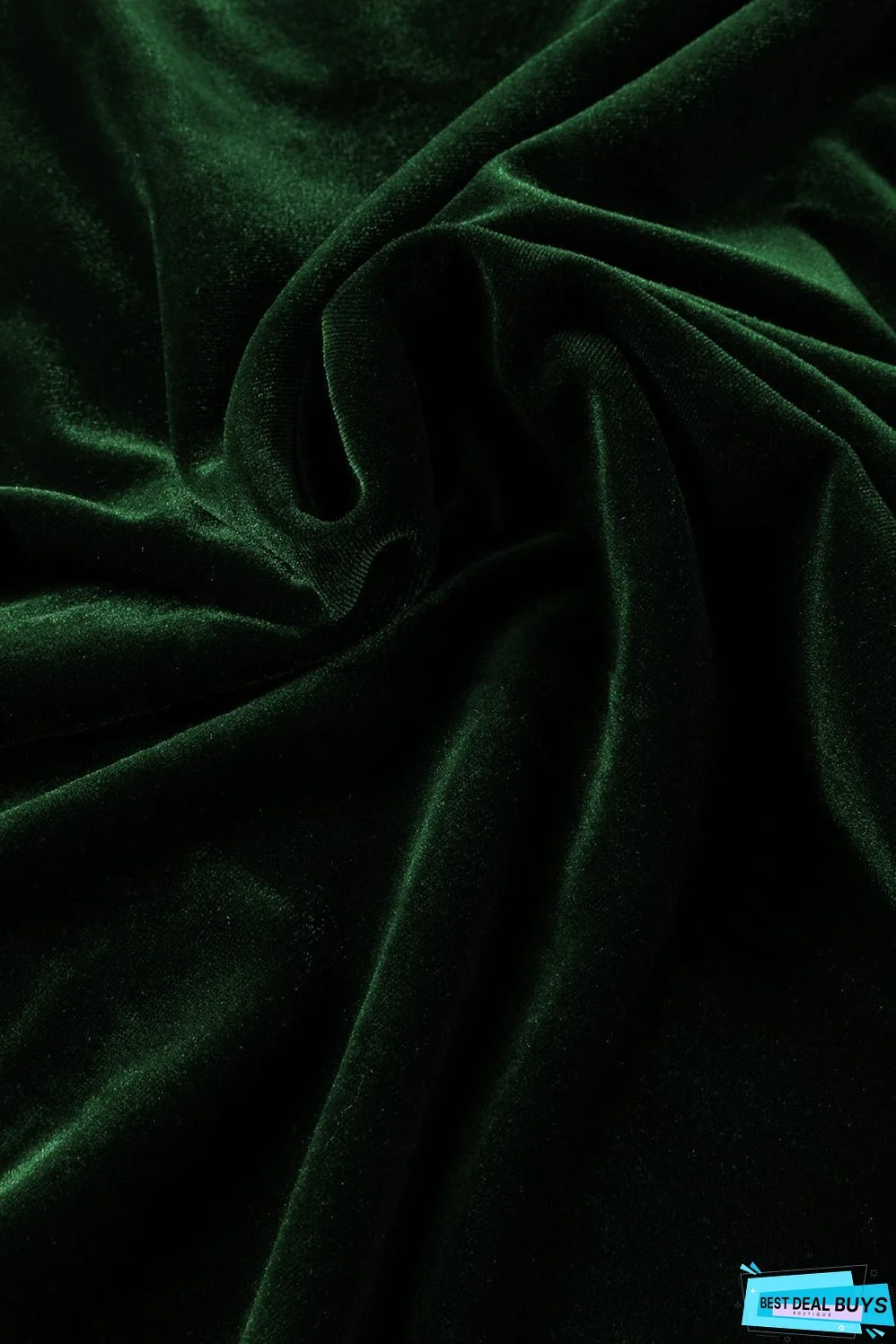 Mock Neck Puff Sleeve Velvet Blouse