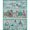 Sea, Land And Air - 14CT Stamped Cross Stitch 33*40cm/12.99*15.75in