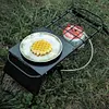 Mini Camping Table Adjustable Height Retractable Grid Table Folding Table(Table)