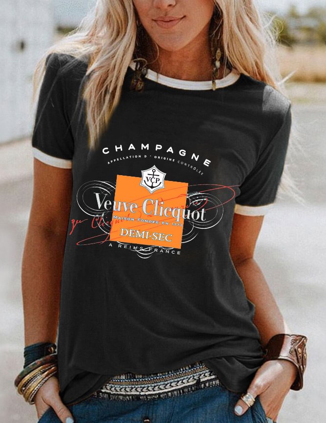 t shirt veuve clicquot