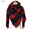 Plaid Pashmina Scarf Winter Scarf For Women