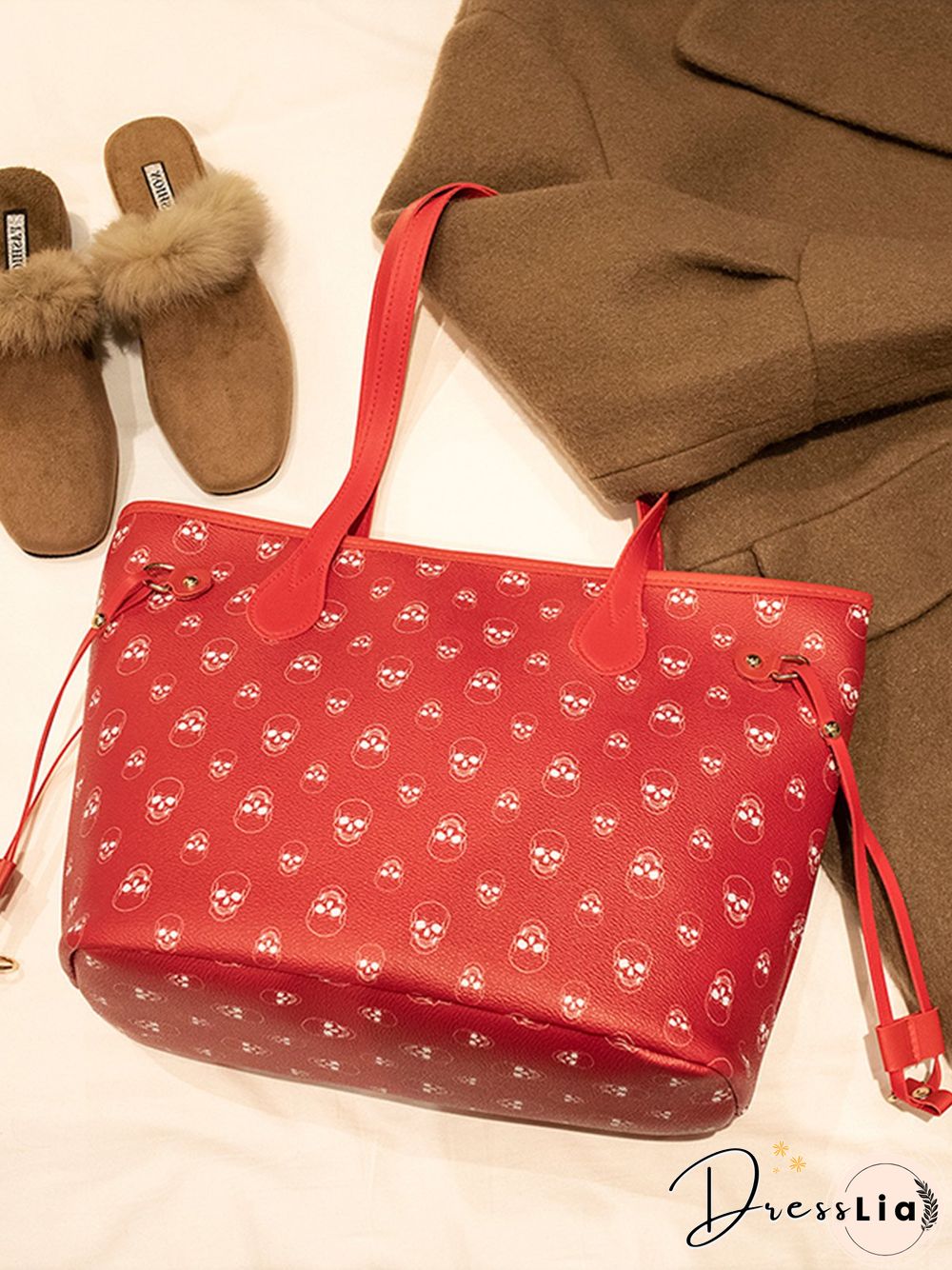 Fashion Prints Large Capacity Tote Bags Shoulder Bags