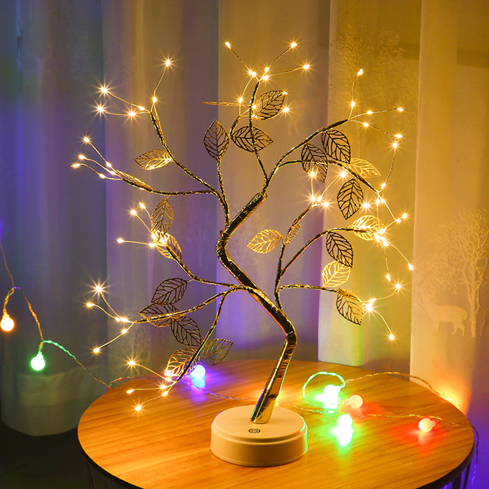 

30X50cm LED Mini Tree Copper Wire Garland-Night Light, 501 Original
