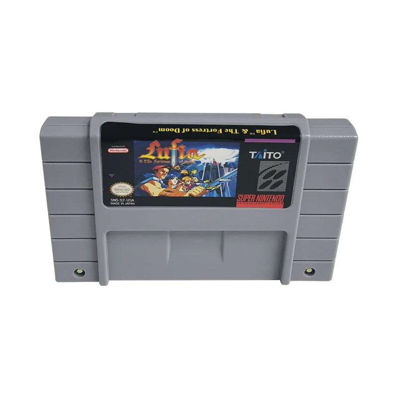 Lufia & The Fortress of Doom SNES For Super Nintendo Entertainment System - 16 Bit US Version Game Cartridge