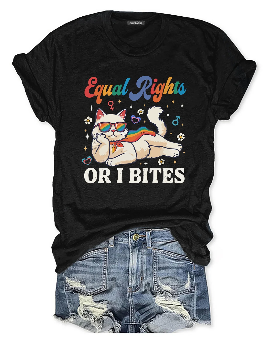 Equal Rights Or I Bites T-shirt