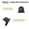 Engine Motor Mount Set Compatible with Jeep Compass Patriot 2007 2008 2009 2010 2011 2012 2013 2014 2015 2016 2017 2.0L 2.4L Fits Dodge Caliber 2007-2012 Replace A5415 A5416
