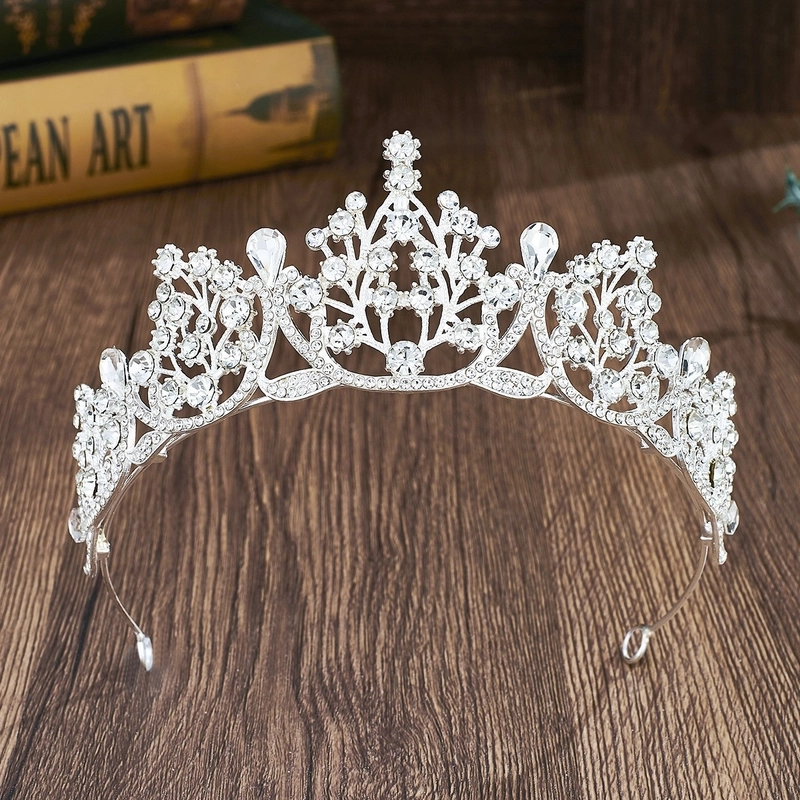 Elegant Lady Streetwear Women's Crown Alloy Plating Rhinestones Crown