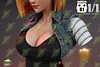 1:1 Scale ANDROID 18 (Lazuli) - Dragon Ball Resin Statue - Green Leaf Studios