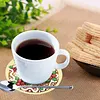 8Pcs Christmas DIY Wood Diamond Painting Coasters Kit with Round Base