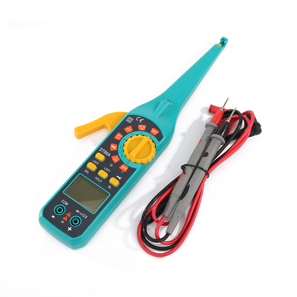 

DT86A LCD Backlight Display Car Circuit Tester Probe Detecting Instrument, 501 Original