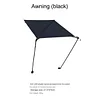 Outdoor Camping Folding Moon Chair Sunshade Folding Canopy Sunshade