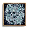 Partial Drill 5D Diamond Painting Kit Skull Abstract 30x30cm(Lily Skull)