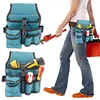Oxford Cloth Electrician Waist Tool Bag Multi-pockets for Hardware Tool (StyleA)