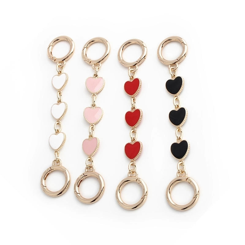 In Stock Cherry Color-free Extension Chain Cocoa Pool Shoulder Strap Old Flower Mini Women’s Bag Strawberry Decoration Replacement Chain