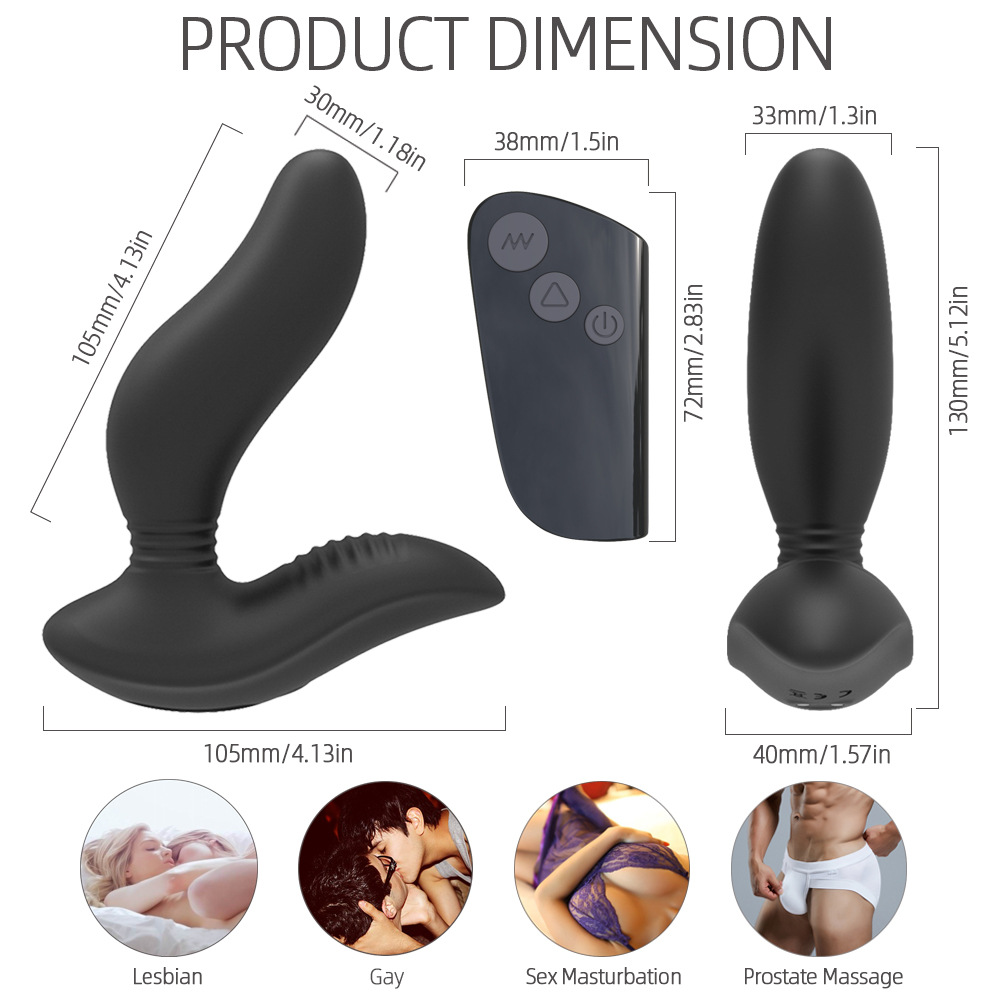 Wireless Remote Control Prostate Exerciser for Enhanced Pleasure