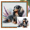 (Multi-Style) Dog-11CT Stamped Cross Stitch 40*40cm/15.75*15.75in