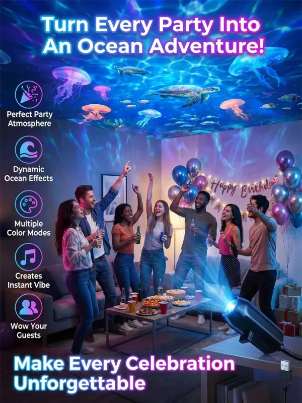 Comauo&trade; 5D Galaxy Projector with Vegas Sphere Tech: Your Room & Car, Now a Planetarium.