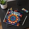 4 Pcs Skull Coloring Book Set Mindfulness Art Books for Adults 