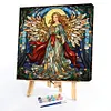 Madonna Fairy Glass Painting-Paint by Numbers Acrylic Painting 50*50CM