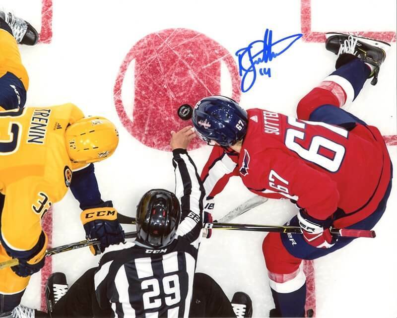 Riley Sutter Washington Capitals Silvertips Autographed 8x10 Photo Poster painting CFS COA