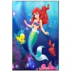 The Mermaid Princess | Full Round Diamond Painting Kits