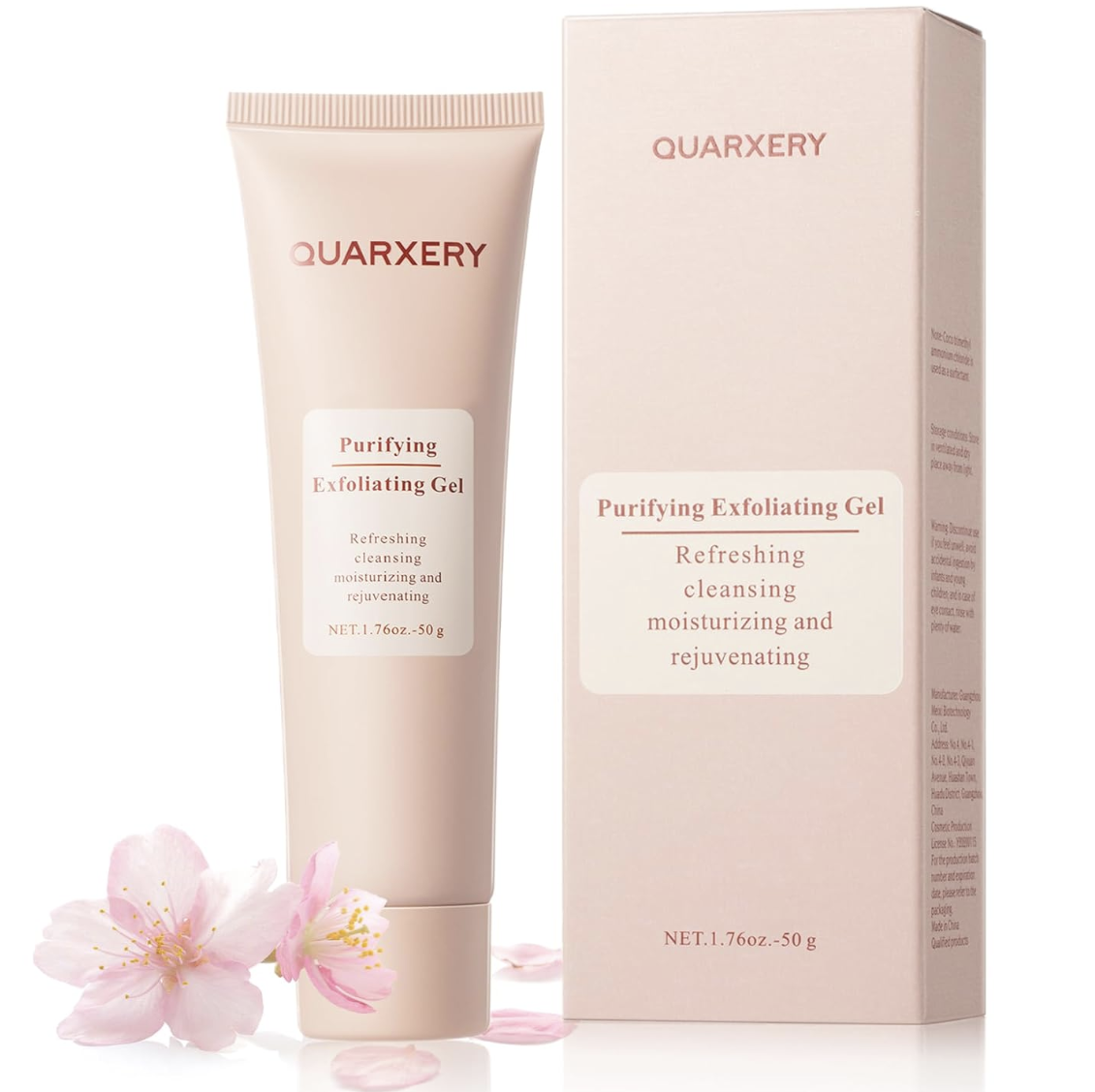 Purifying Exfoliating Face Wash – Gentle Cleanser for All Skin Types