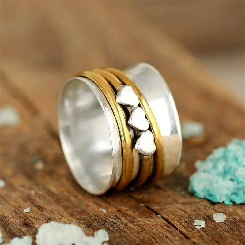 Two-Color Love Ring