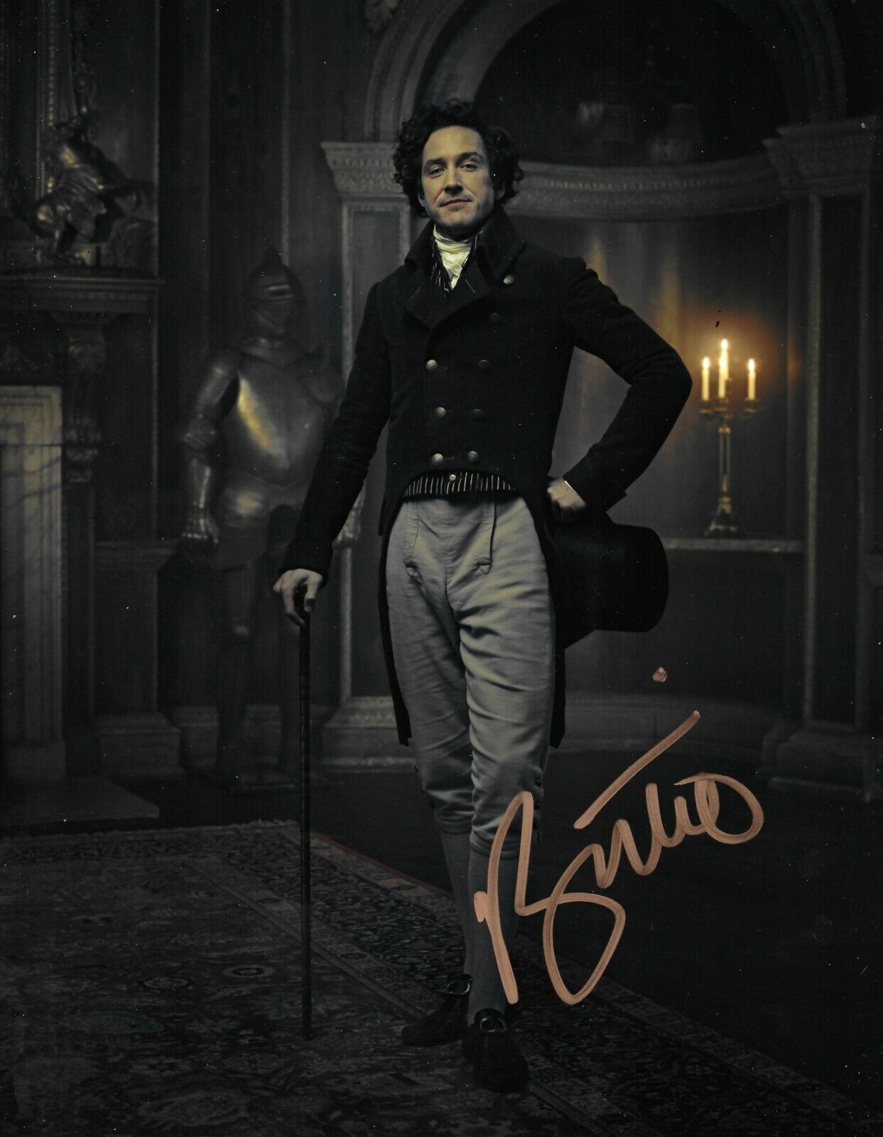 Bertie Carvel Signed Jonathan Strange & Mr Norrell 10x8 Photo Poster painting AFTAL