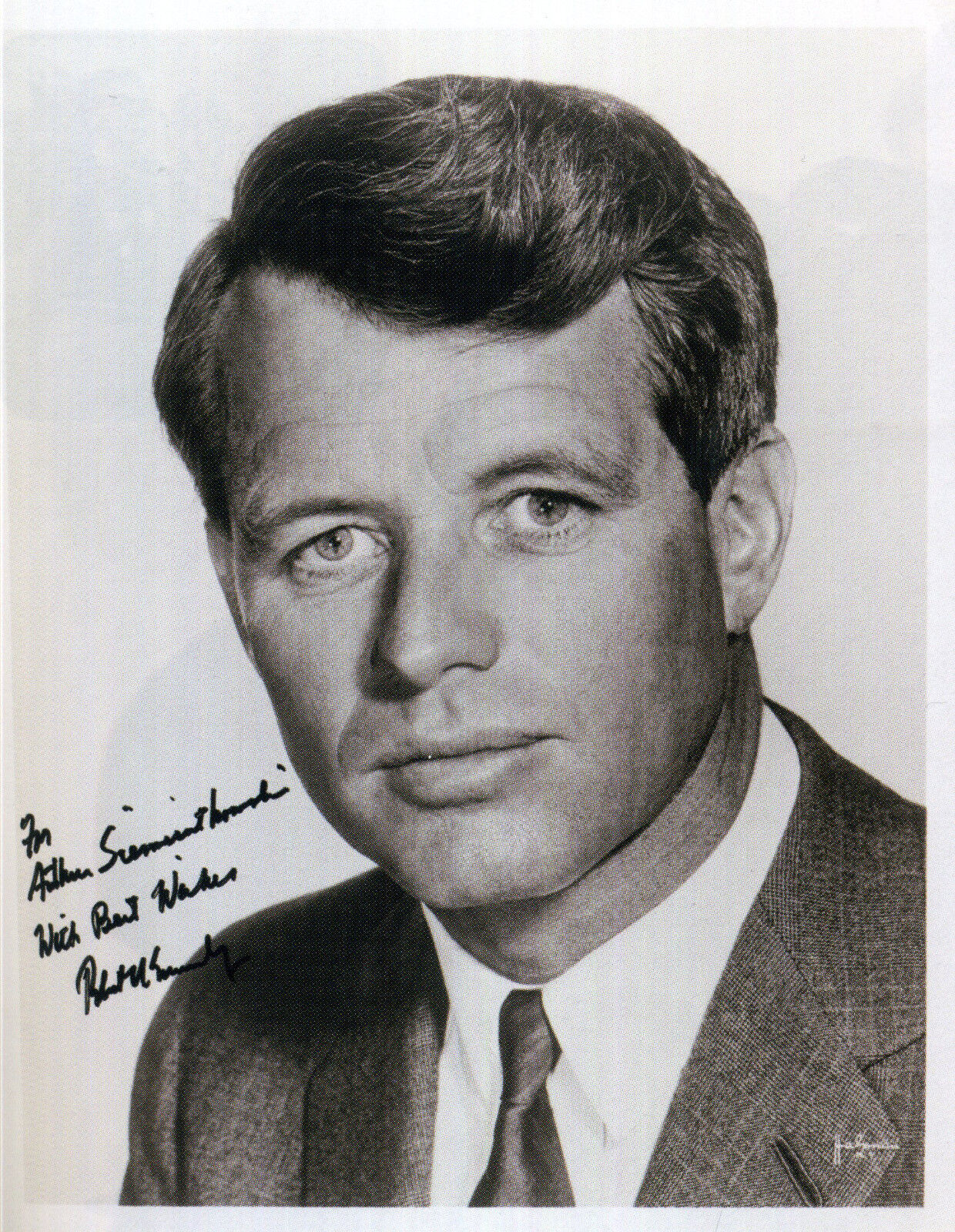 ROBERT 'BOBBY' KENNEDY Signed Photo Poster paintinggraph - former US Politician - preprint