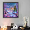 Christmas House - Crystal Rhinestone Diamond Painting