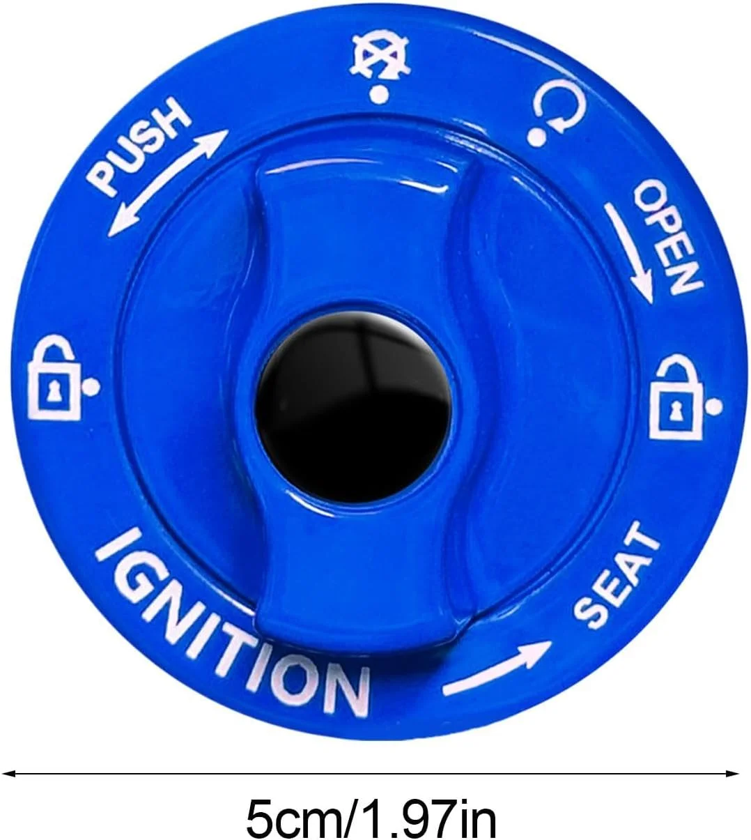 Push Button Start Cover - Metal Car Engine Start Stop Button Cover