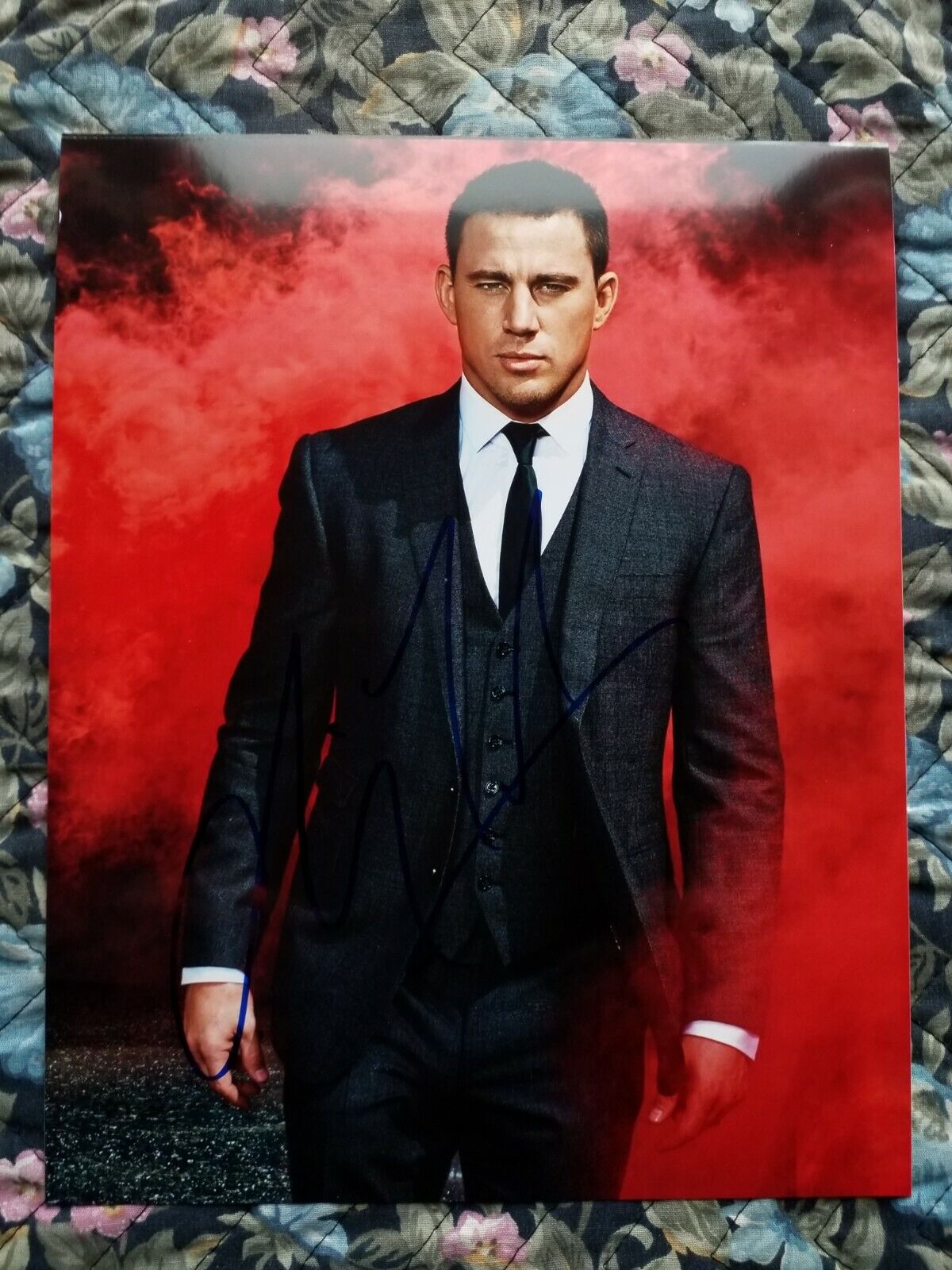 Autographed Channing Tatum Authentic Signed 8 x 10 Photo Poster painting Really Nice