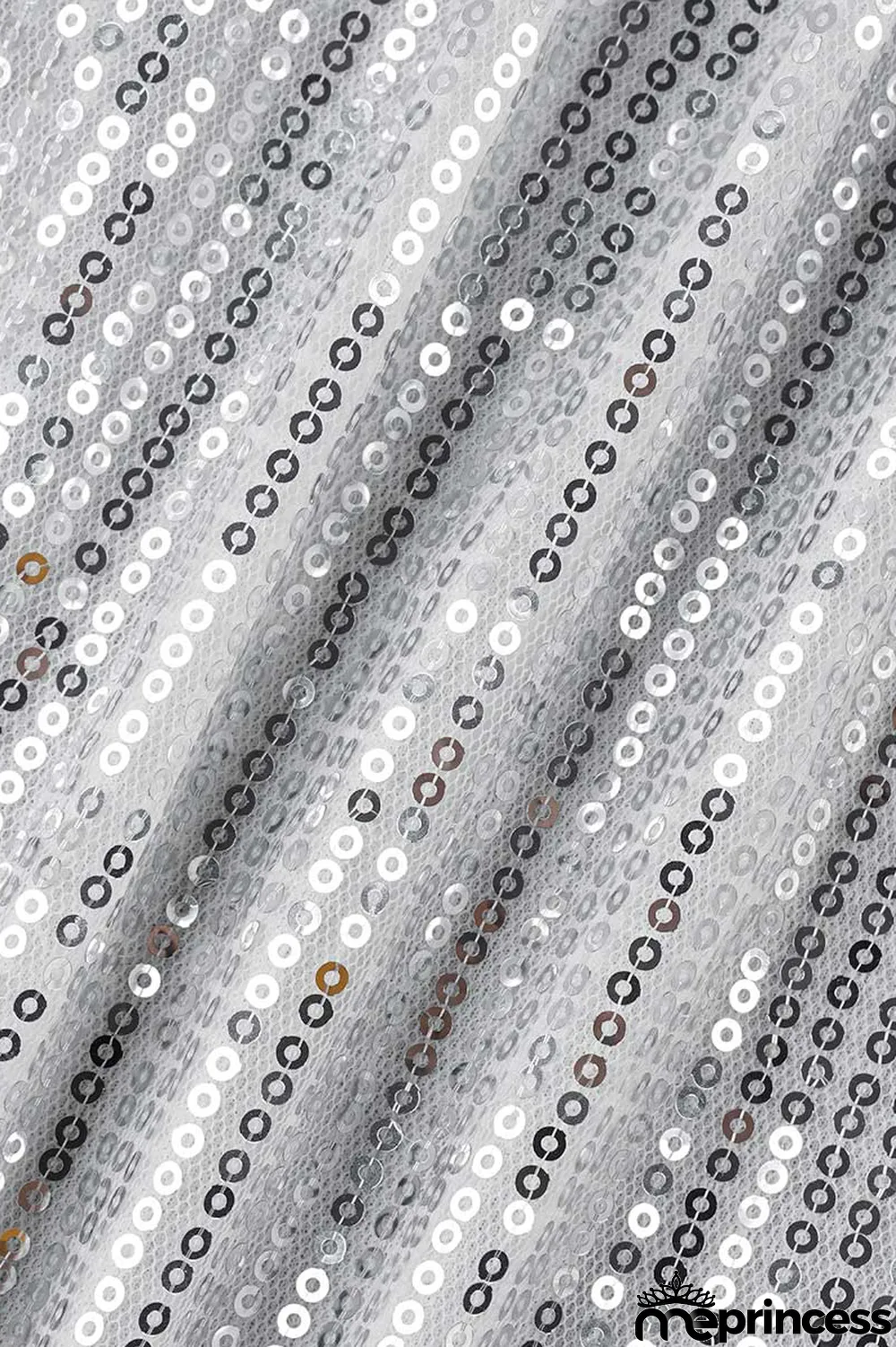 Champagne Fashion Solid Sequins Patchwork O Neck Outerwear