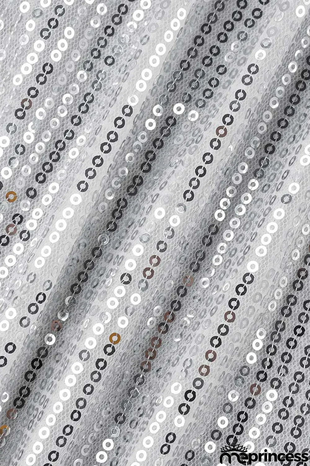 Champagne Fashion Solid Sequins Patchwork O Neck Outerwear