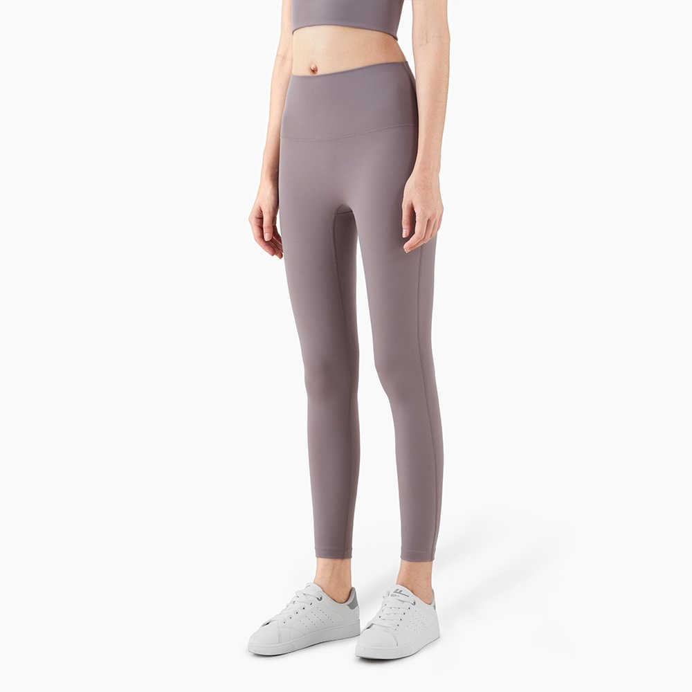 Hergymclothing lunar rock no front seam high waisted butt lifting slimming gym capri pants for sale