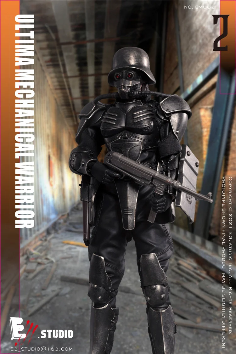 【IN Stock】E3.STUDIO NO.EM002 1/6 Ultimate mechanical warrior 2 action figure
