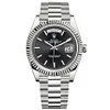 Rolex Day-Date m228239-0004 White gold with Black Dial President bracelet (40mm) Super Clone