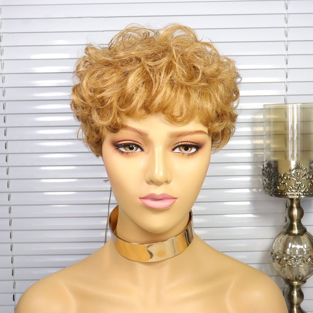 Zaesvini Hair®| Glueless Wig With Elastic Belt|Perfection Super Natural Short Wave Bob 360 Lace Wig    Zaesvini