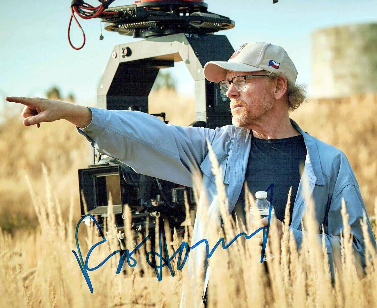 Ron HOWARD SIGNED Autograph Photo Poster painting AFTAL COA Film Producer Happy Days Actor