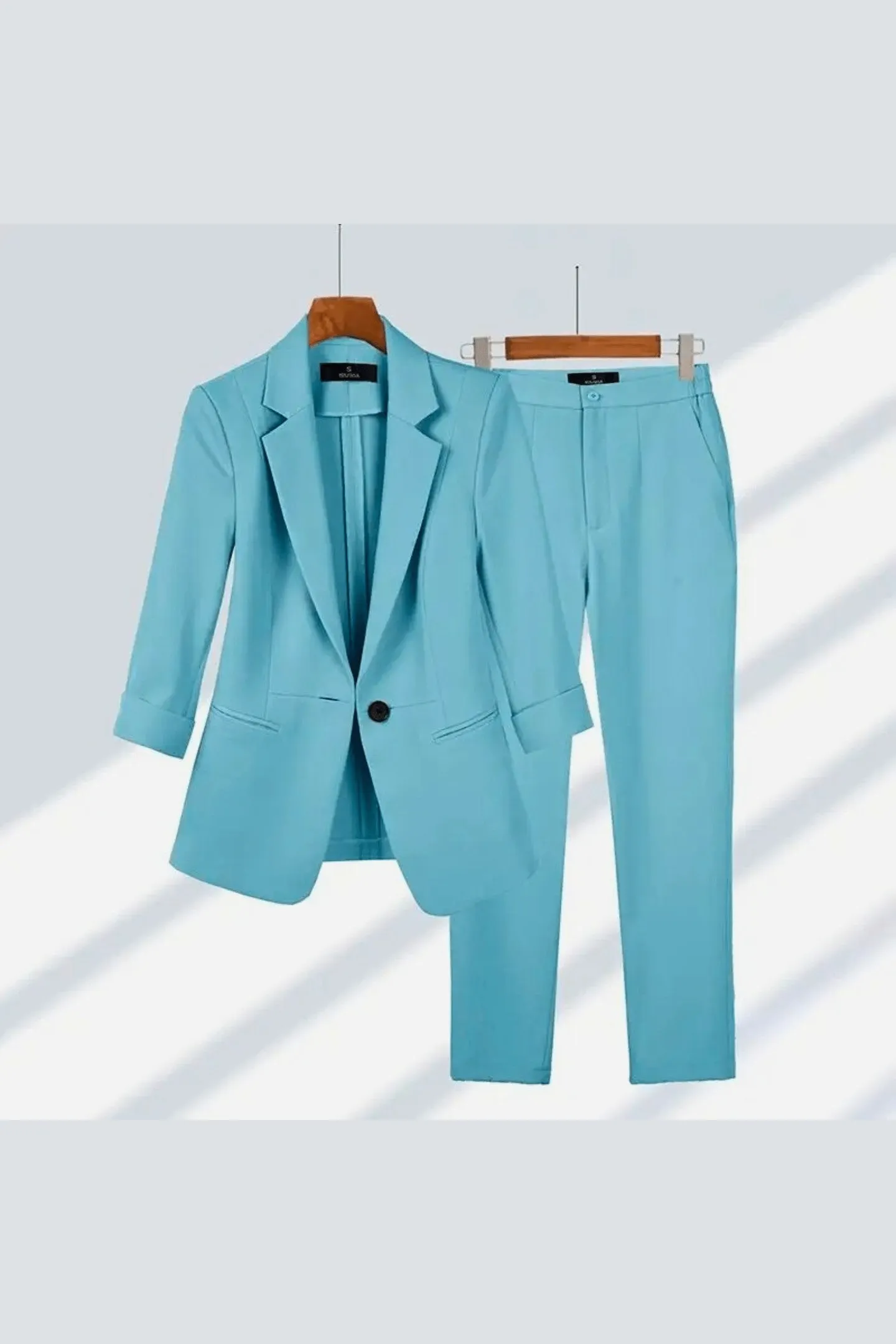 Women's Tailored Two-Piece Trouser Suit &ndash; Smart Occasionwear