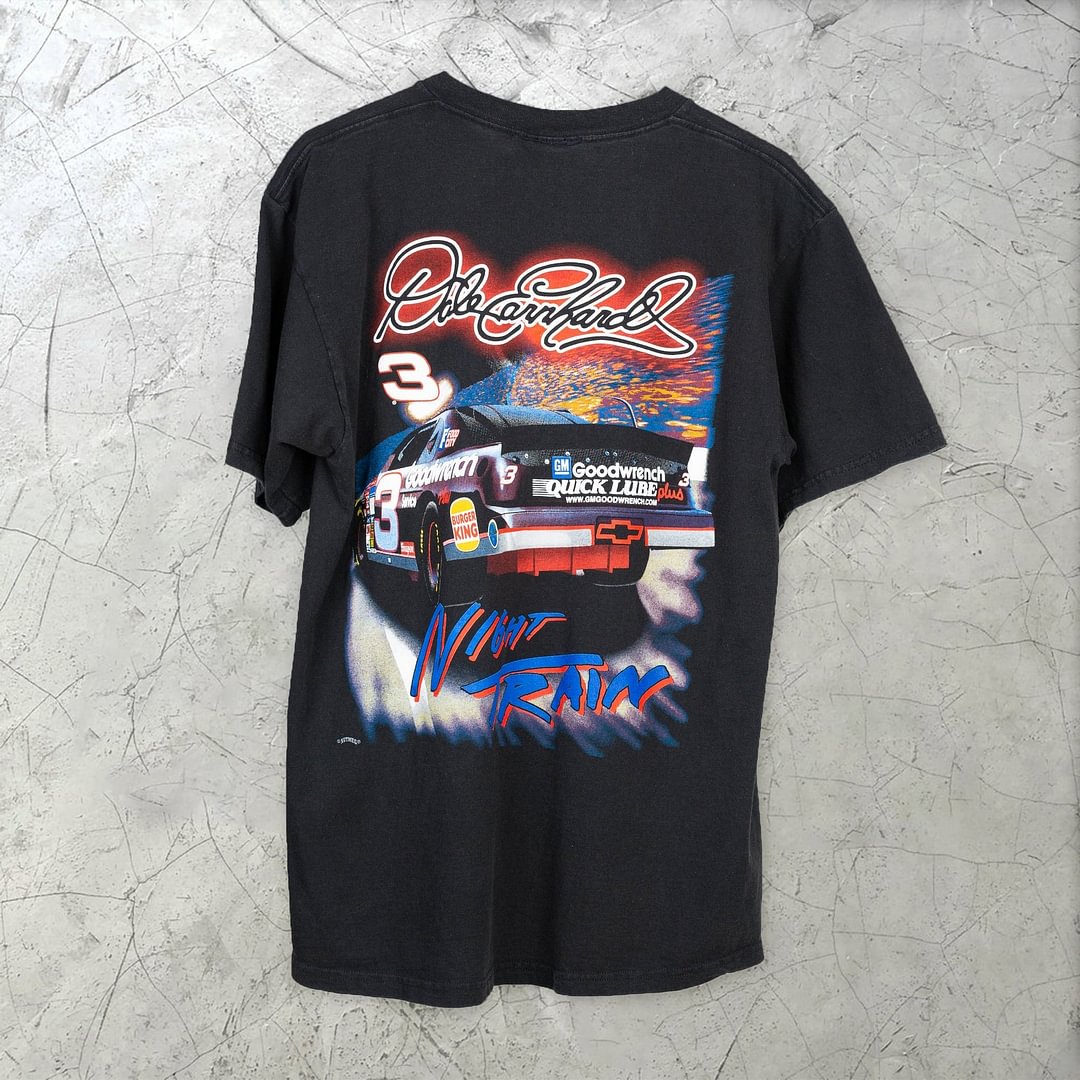 Car cartoon fashion short sleeve printed T-shirt