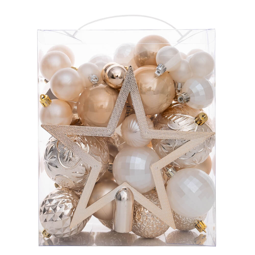 Christmas Ball Ornament Collection (50 PCS)